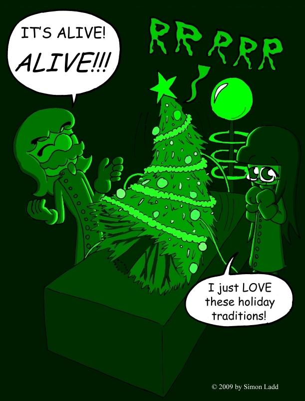 Another Far Out There Christmas - They probably think what YOU do is strange