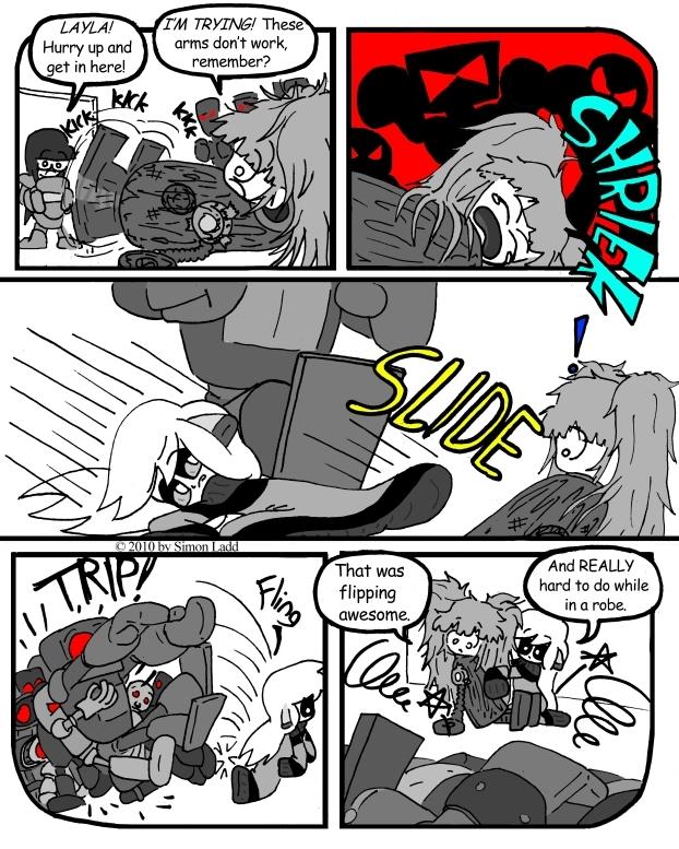 Page 233: We call that The Banana Peel Maneuver