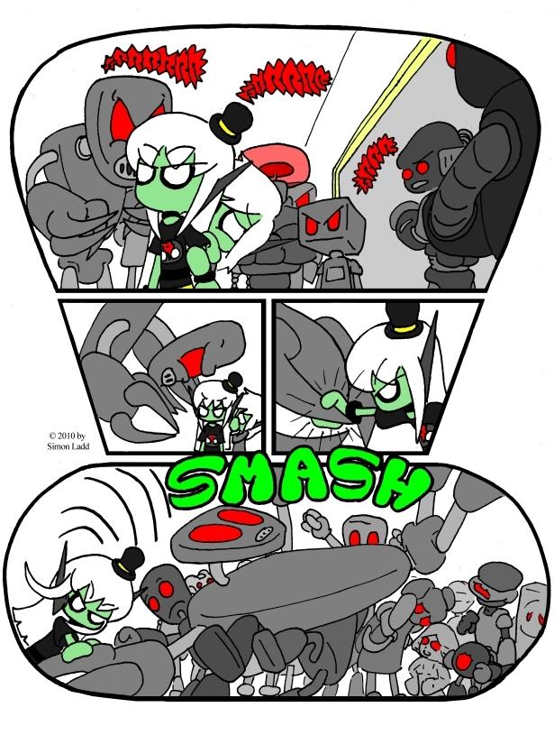 Page 245: NEVER shake hands with a zombie