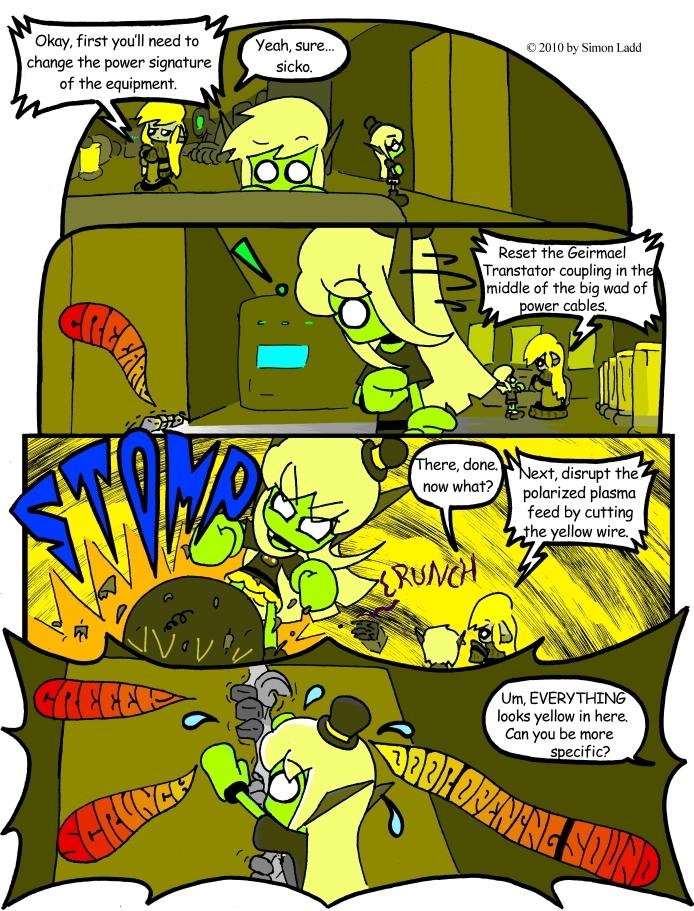 Page 262: Little Zombie, Little Zombie, Let Us Come In...