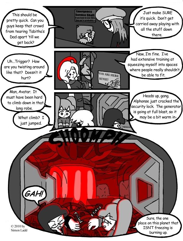 Page 277: Seeing red... is a stupidly obvious title