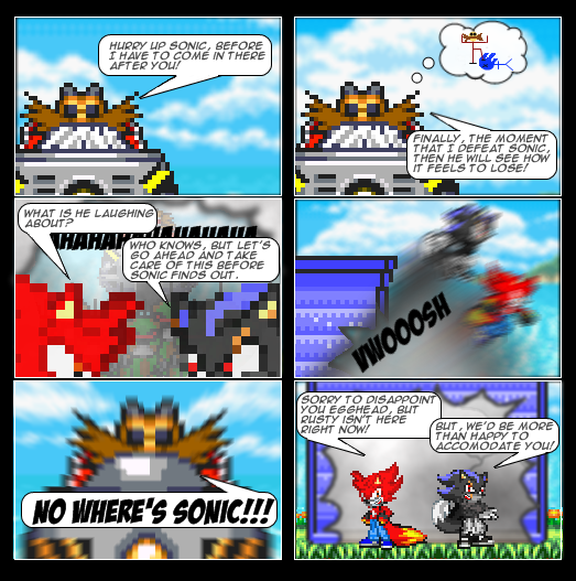 4) Eggman never gets his way