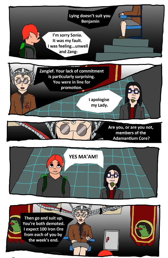 7 - In Which They're Told Off