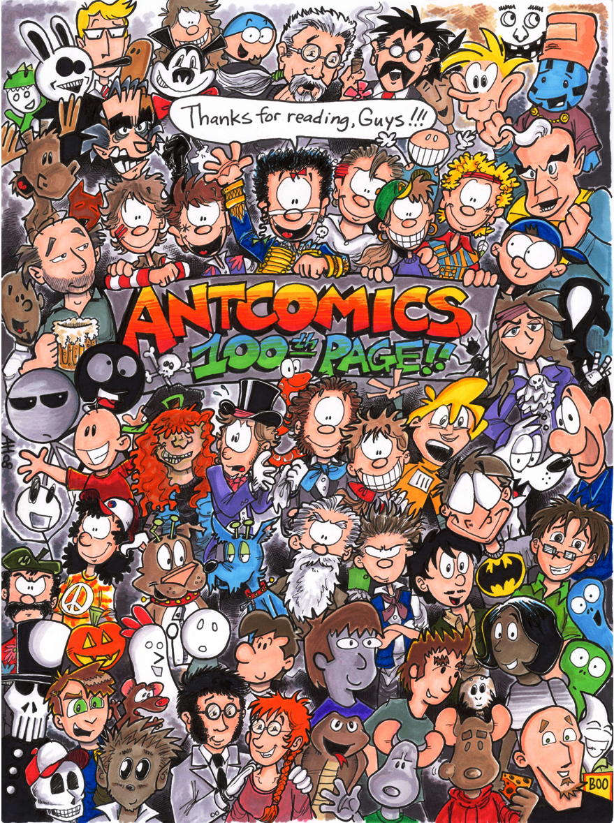 Antcomics: 100th Page