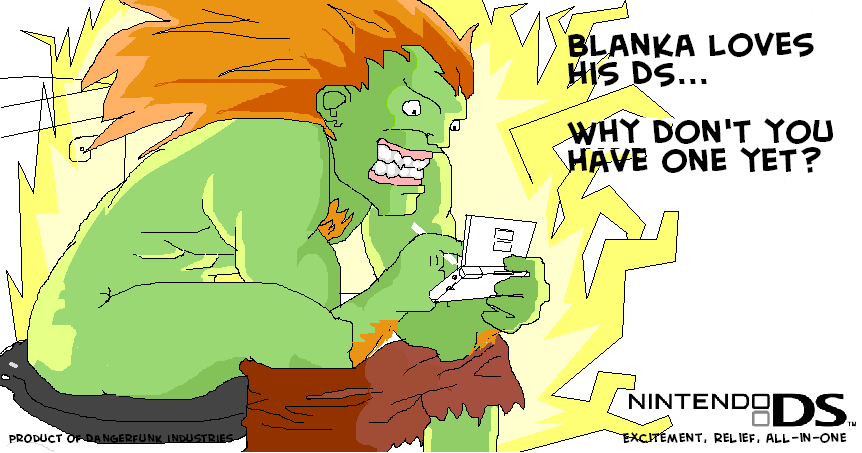 dangerfunk: Blanka luffles DS