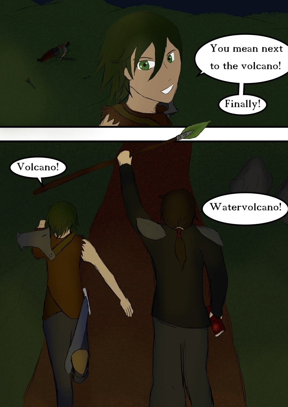 Rasko chapter 1: Beginnings. page 8