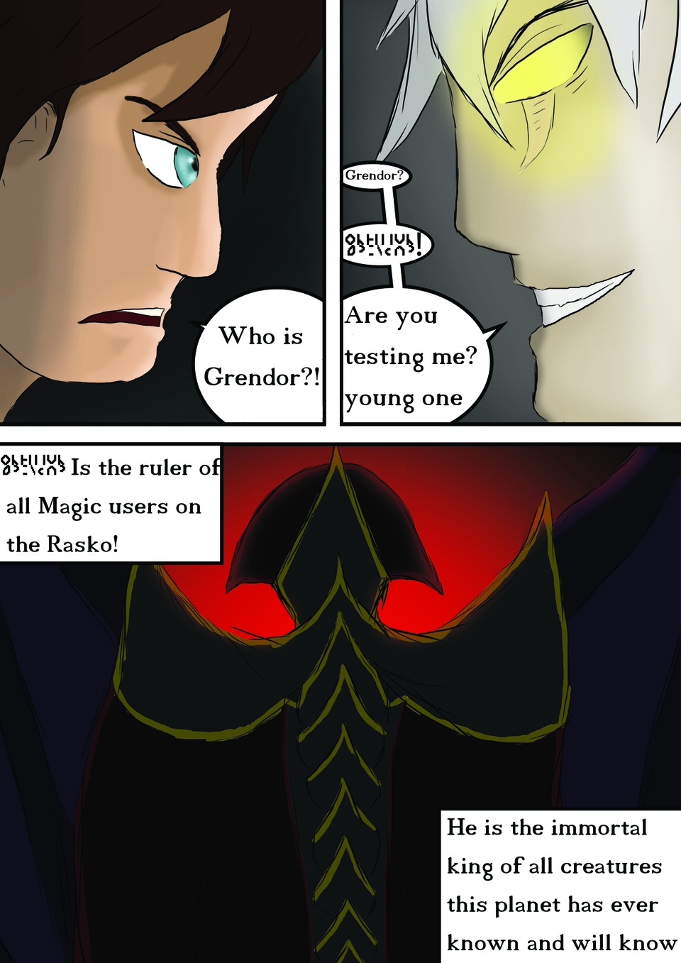 Rasko chapter 2: Magic. page 7