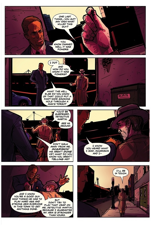 Jack Hammer: Political Science, issue #1 "Dirty Deeds" Page 5