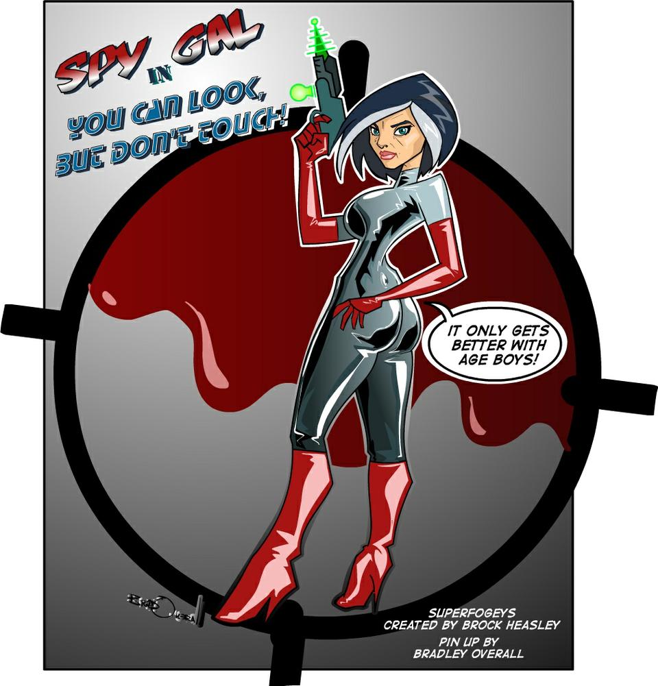 #7 - Spy Gal "Look But Don't Touch" by Bradley Overall