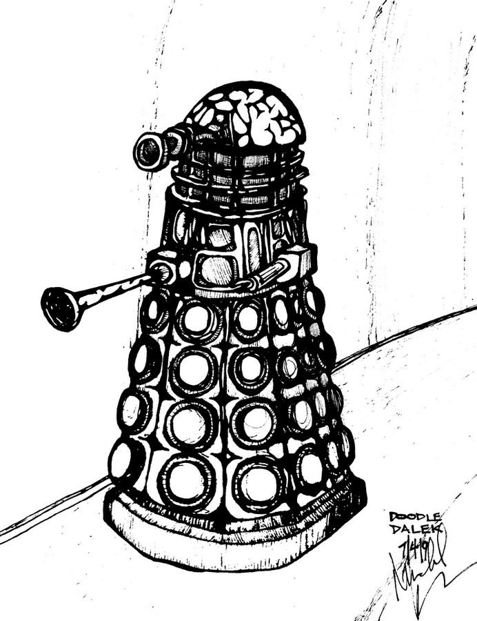 Best of 2009: Doodle Dalek