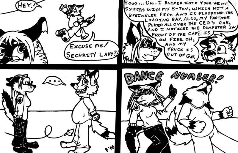 This is what happens when I don't know how to end a strip.