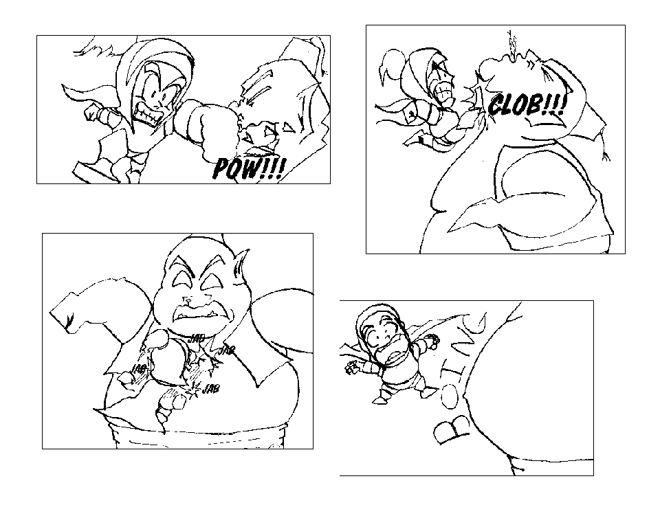 Episode 1 - Page 24 - Armored Hero VS Fat Slob Zombie