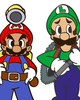 Mario and Luigi Cleanup Crew