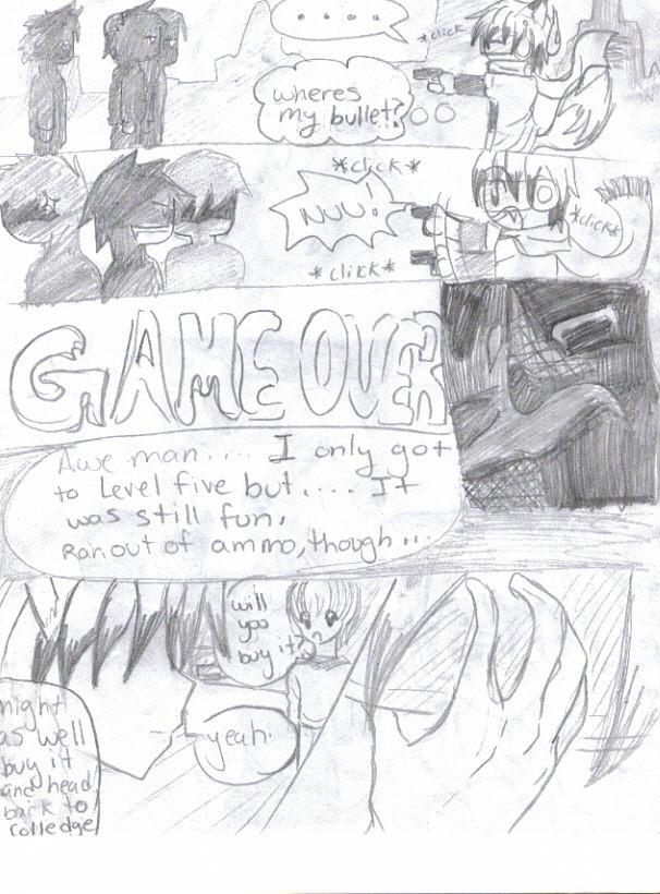 Chapter 1: Generic Intro Chapter Page 2: 'Game Over'