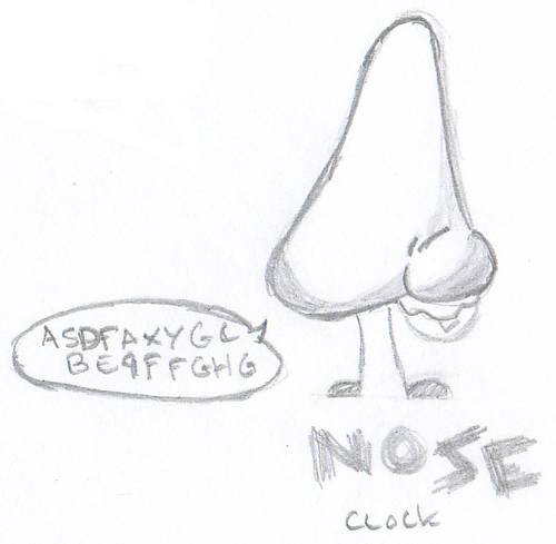 NoseClock -draw you thread