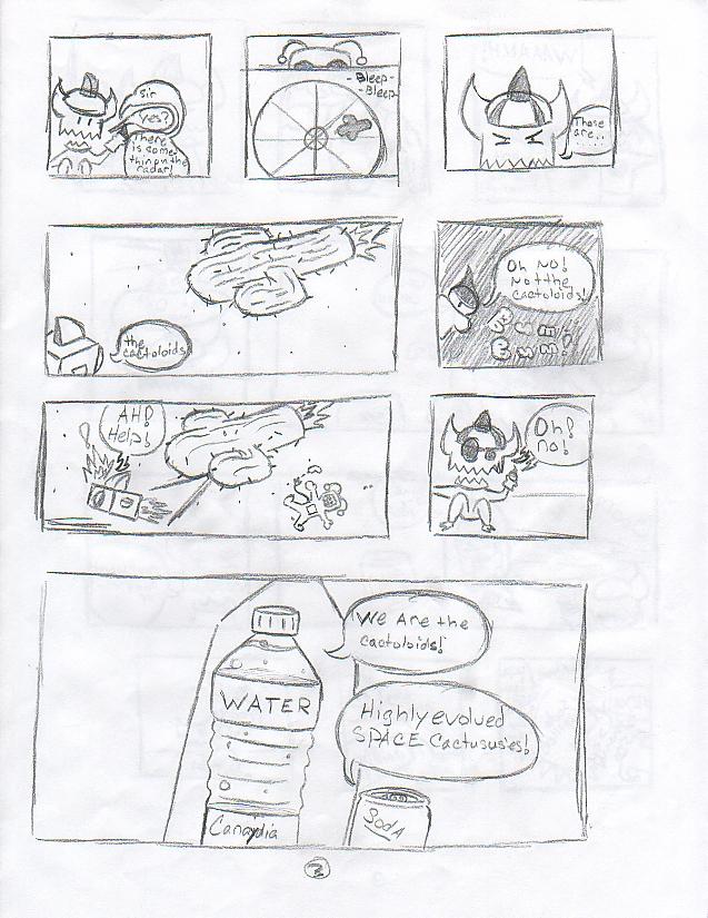 The Cannibals in Spaced out page 3