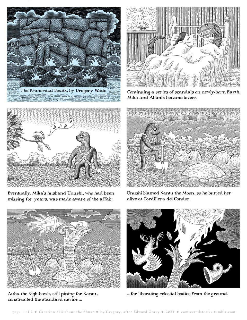 The Primordial Feuds, page 1