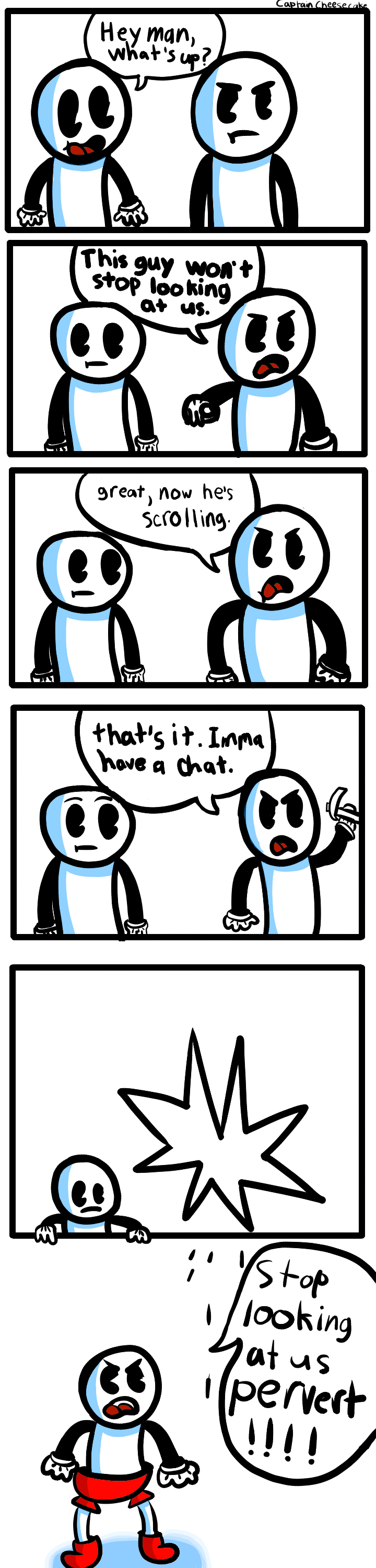 Breaking the 4th wall