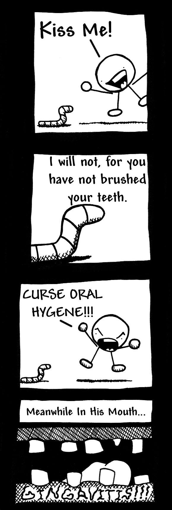 Toby and The Worm  - 001 - Always Remember To Floss!