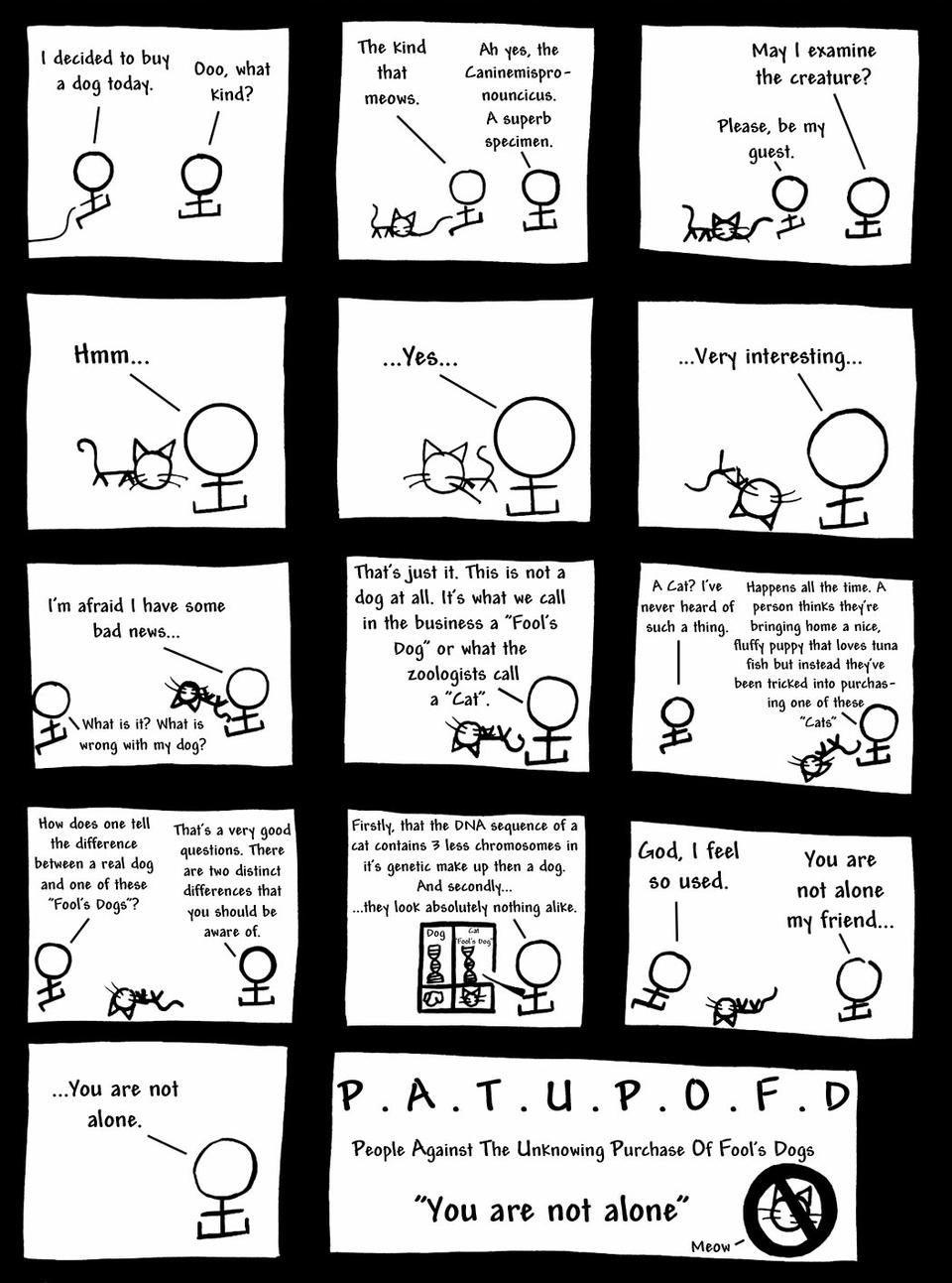 The Dreadfully Tragic Escapades of Stick and Man - 003 - Fool's Dog