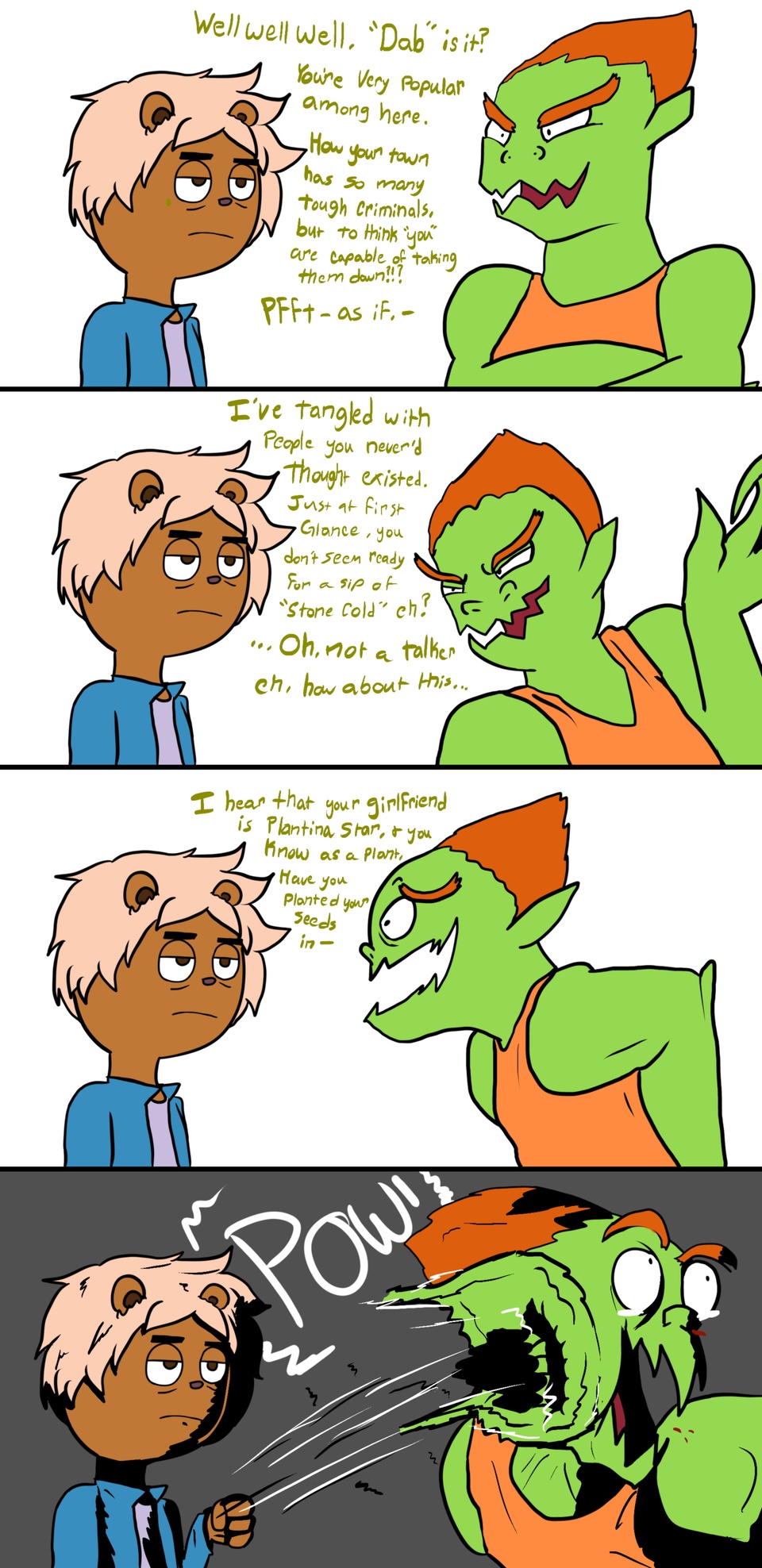 Bam, Right the Kisser