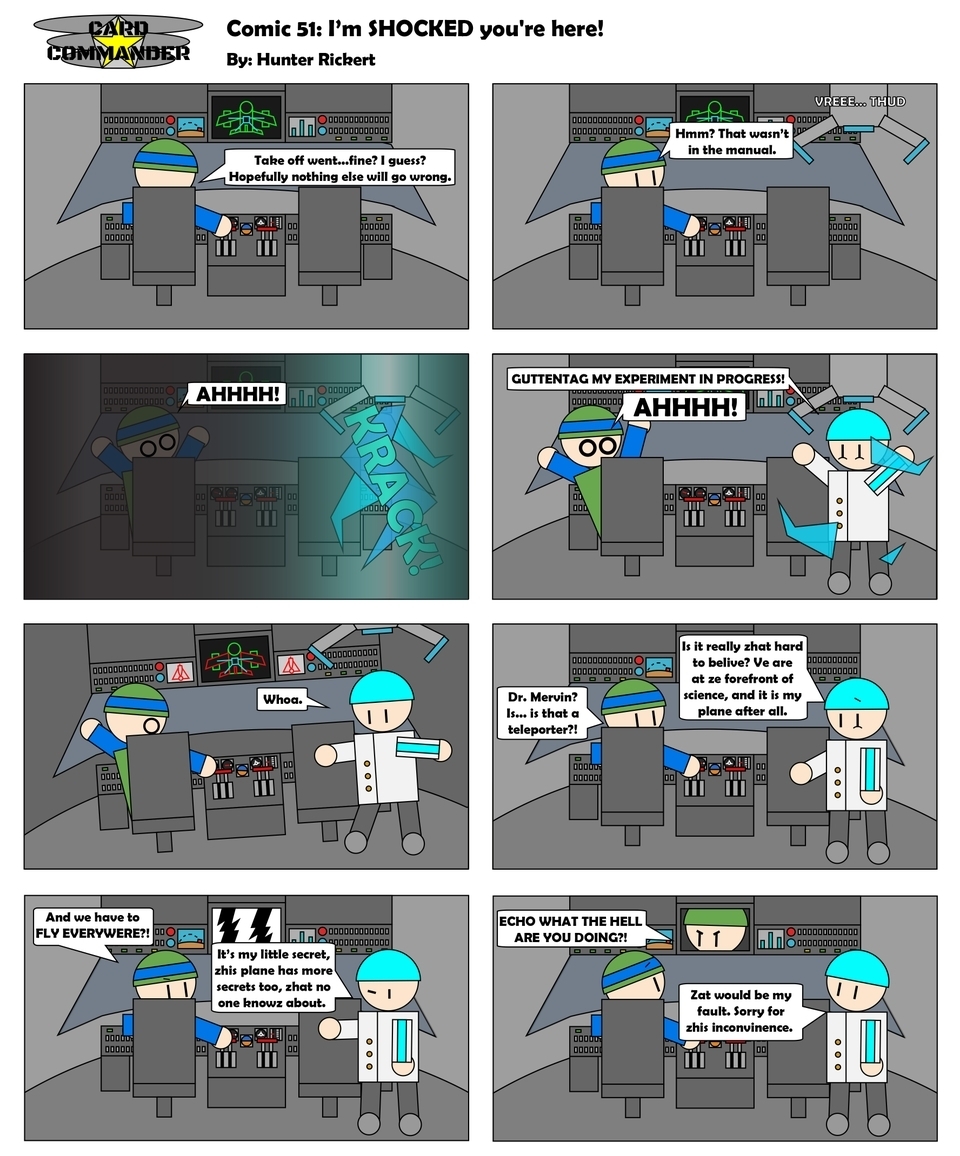 Comic 51 : I’m SHOCKED you're here!