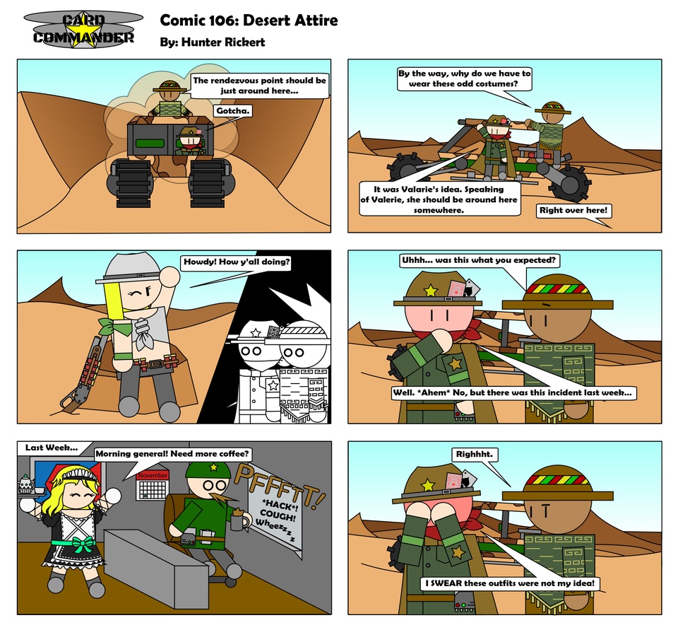 Comic 138 :Desert Attire 