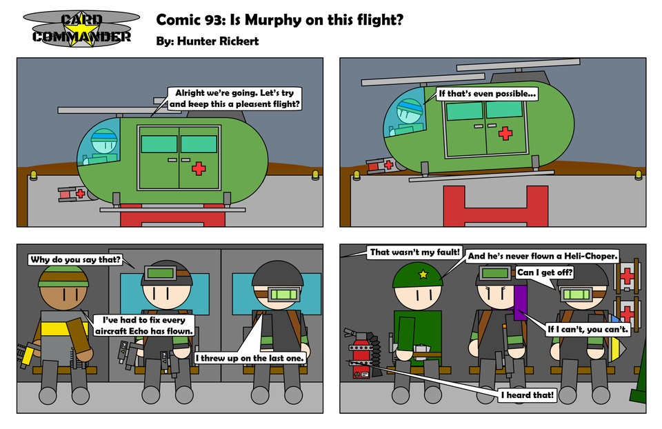 Comic 93 : Is Murphy on this flight?