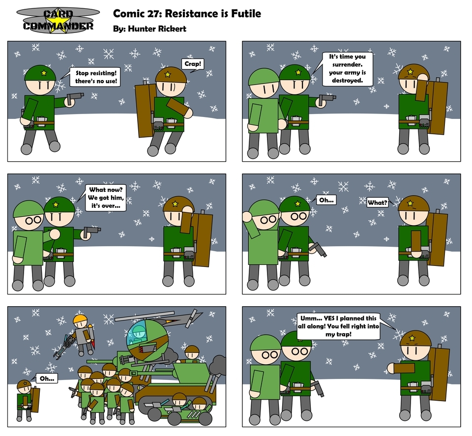 Comic 27 : Resistance is Futile