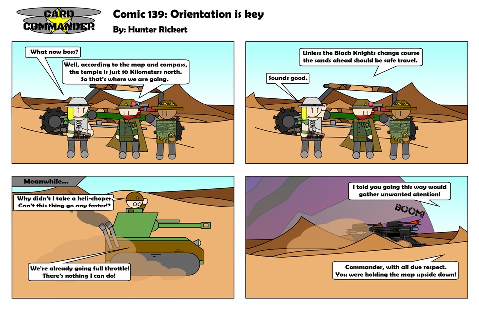 Comic 139 : Orientation is key