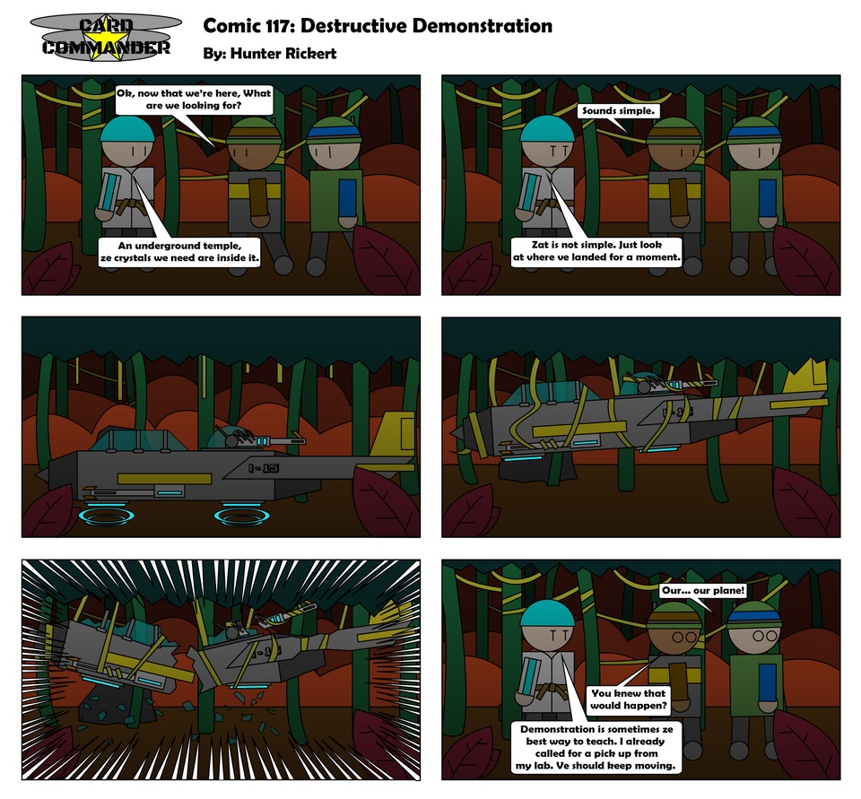 Comic 117 : Destructive Demonstration 