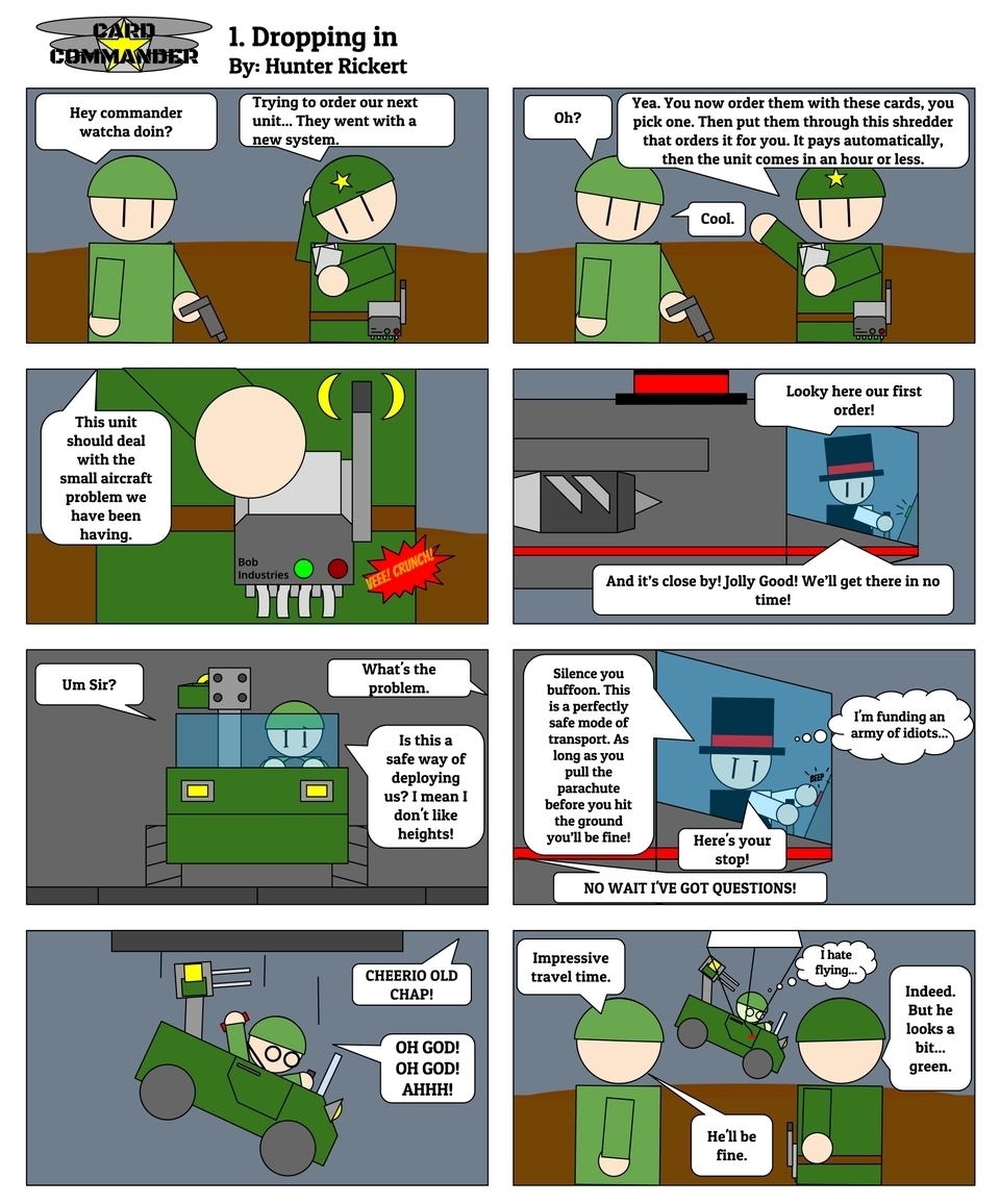 Comic 1 : Dropping in