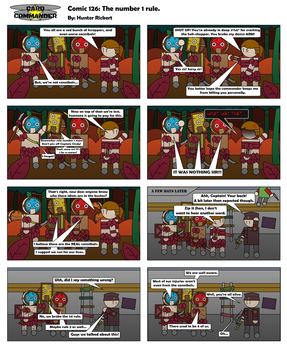 Comic 126 : The number 1 rule...