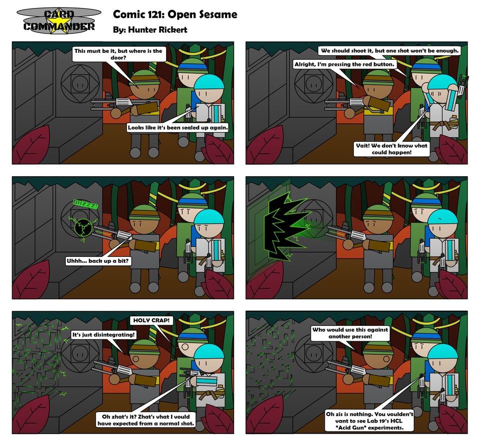 Comic 121 : Open Sesame 