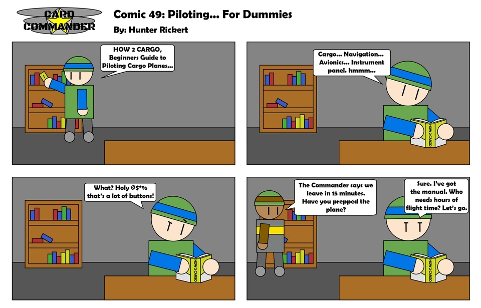 Comic 49 : Piloting... For Dummies 