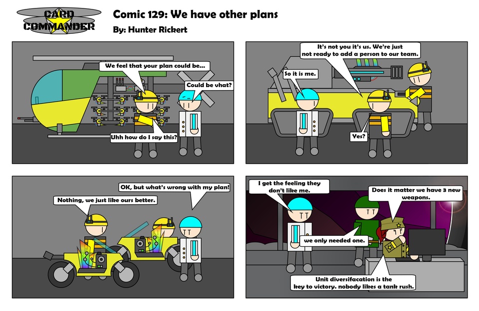 Comic 129 : We have other plans