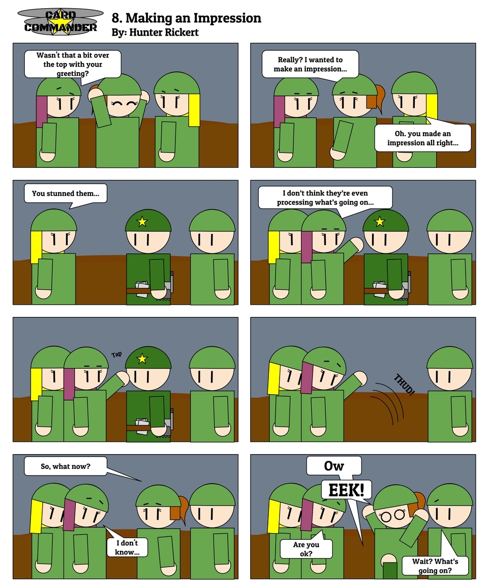Comic 8 : Making an Impression 