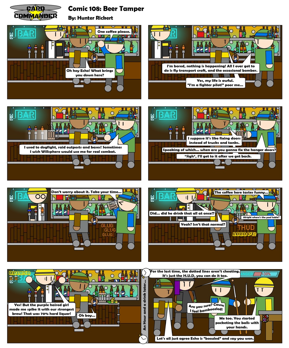 Comic 108 : Beer Tamper