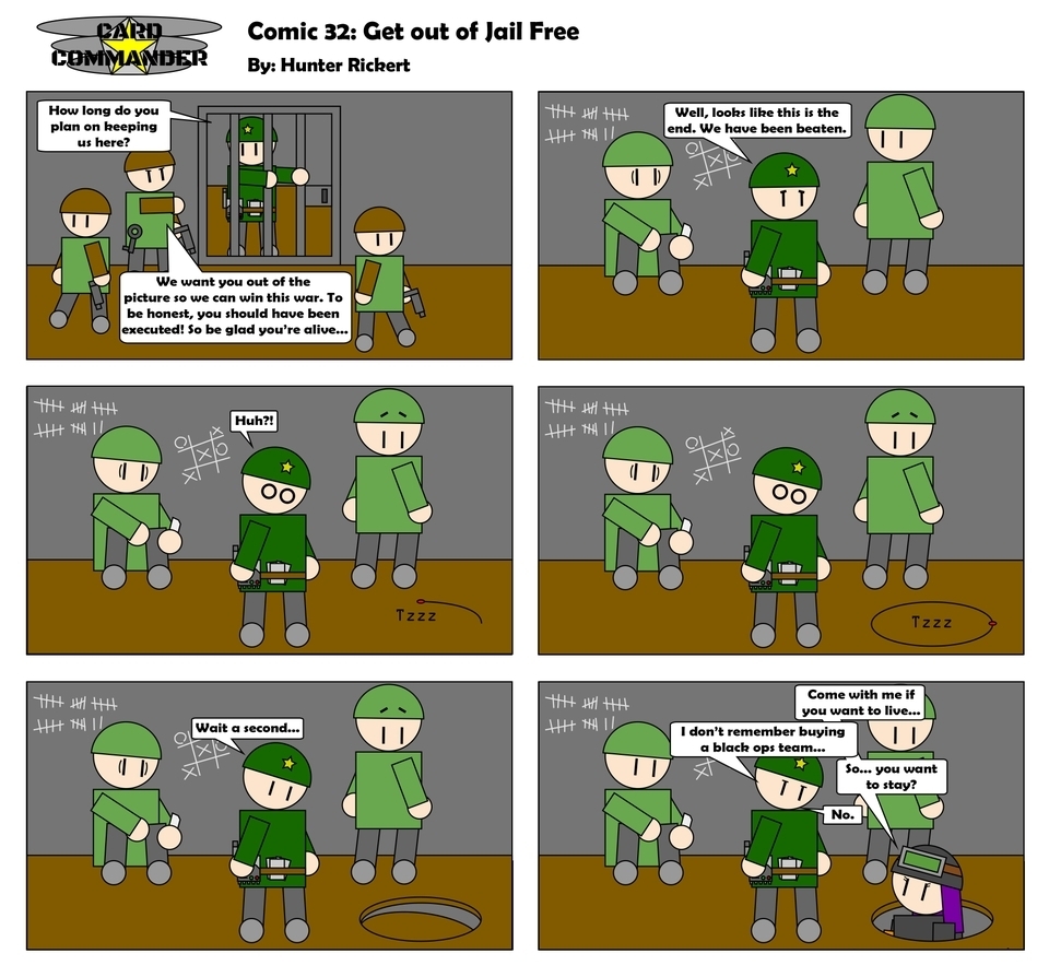 Comic 32 : Get out of Jail Free