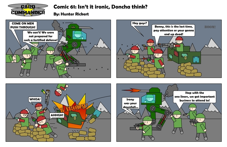 Comic 61 : Isn't it ironic, Doncha think?