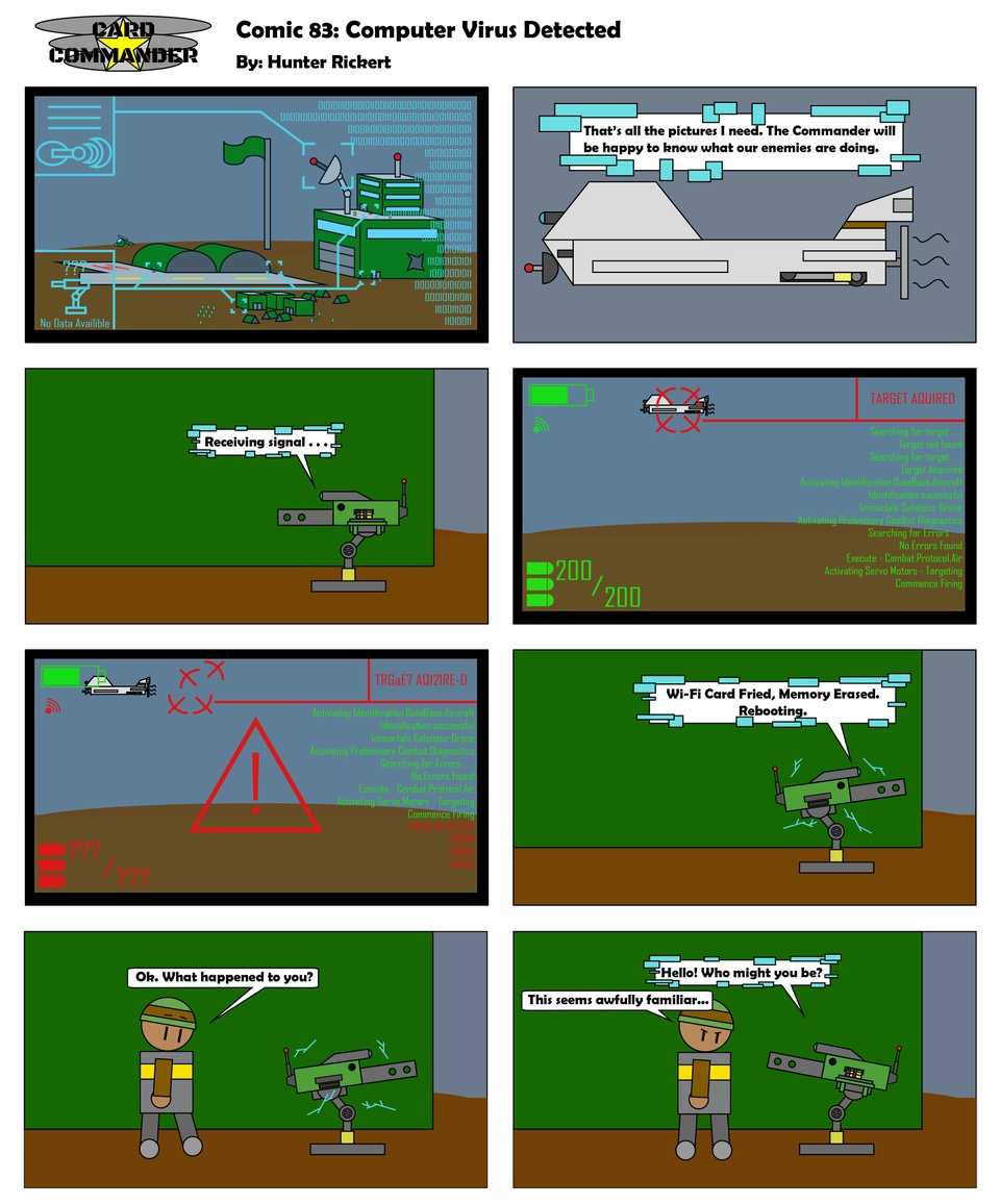 Comic 83 : Computer Virus Detected