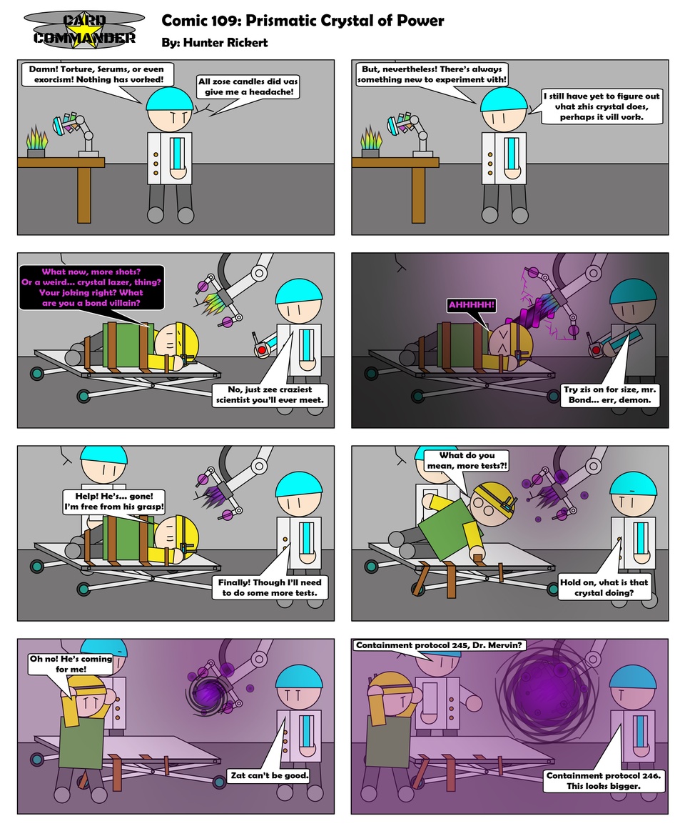 Comic 109 : Prismatic Crystal of Power