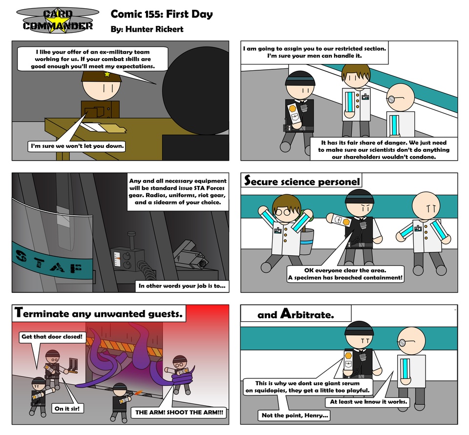 Comic 155 : First Day