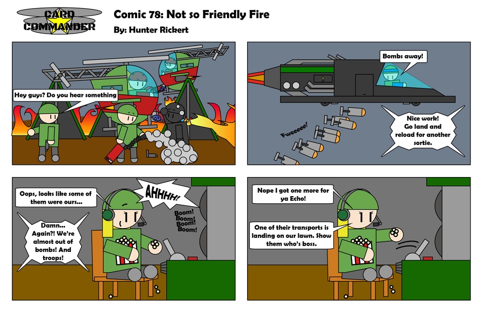 Comic 78 : Not so Friendly Fire