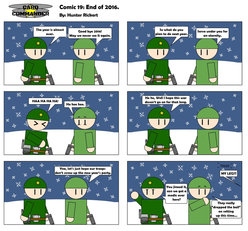 Comic 19 : End of 2016
