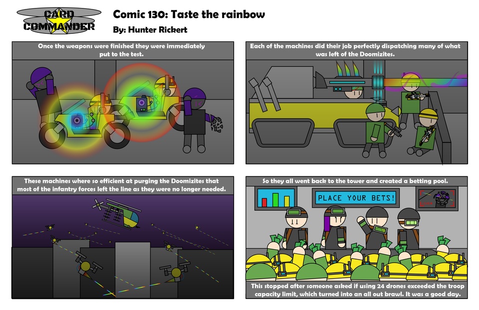 Comic 130 : Taste the rainbow