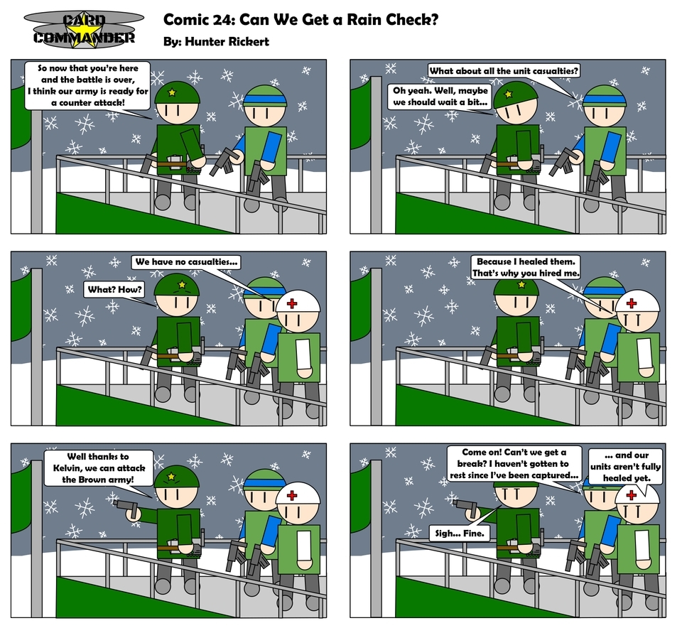 Comic 24 : Can We Get a Rain Check?