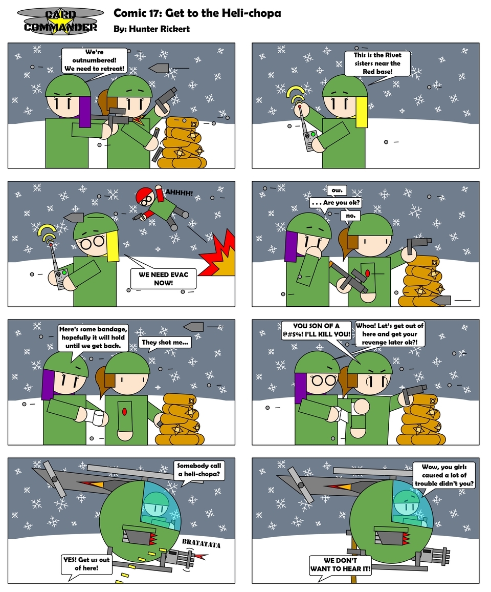 Comic 17 : Get to the Heli-chopa