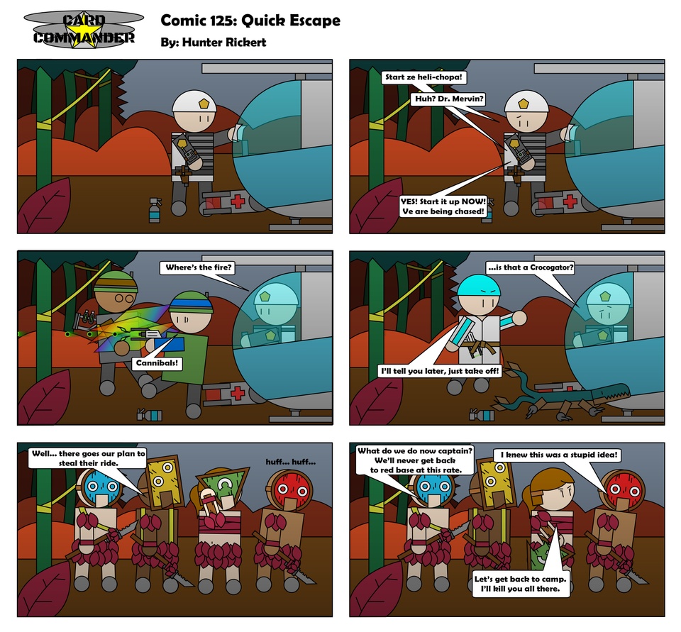Comic 125 : Quick Escape