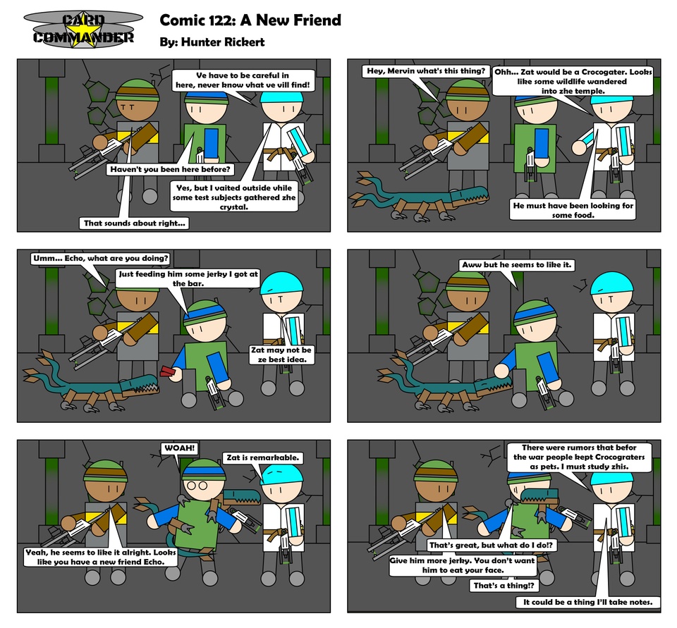 Comic 122 : A New Friend 